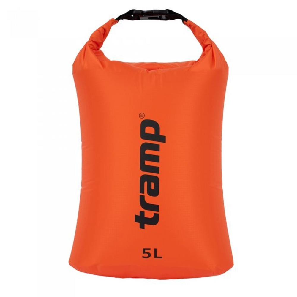 Гермомешок TRAMP Nylon Ultralight 5л, артикул TRA-308, цвет Оранжевый