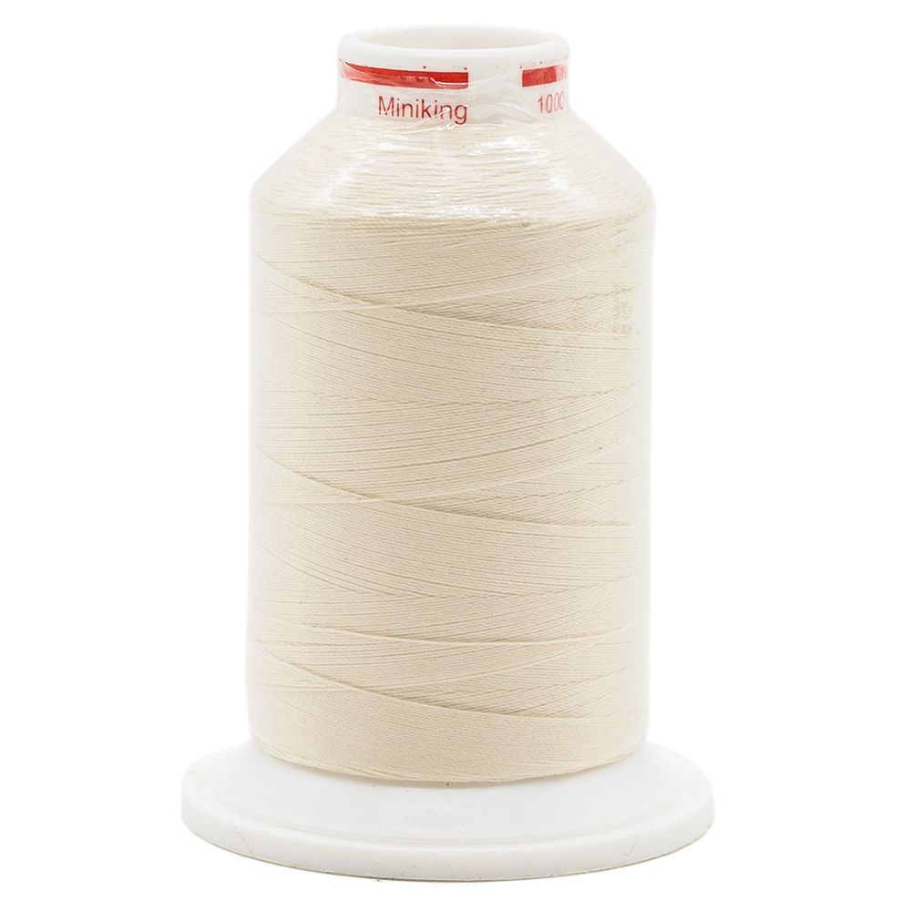 Нитки оверлочные Gutermann Miniking 120 (1000 метров), 5 кат. | _802 молочно-бежевый