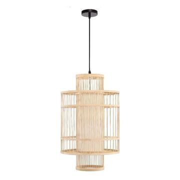 Подвесной светильник 1*E27 SL6241.523.01 древесный/белый Alma ST-Luce
