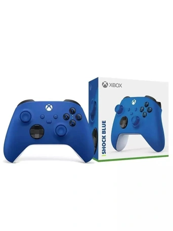 Беспроводной геймпад Microsoft Xbox, Shock Blue