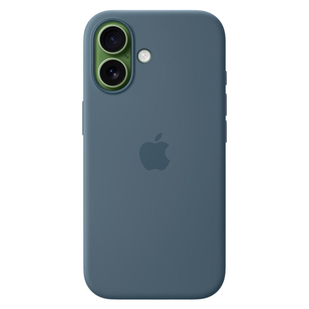 Силиконовый чехол Apple Silicone Case with MagSafe для iPhone 17, Anchor Blue