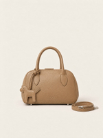 Кожаная сумка Polly summer DBR 31401 бежевый карандаш