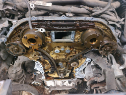 Замена прокладок  маслянных каналов Infiniti FX35 VQ35