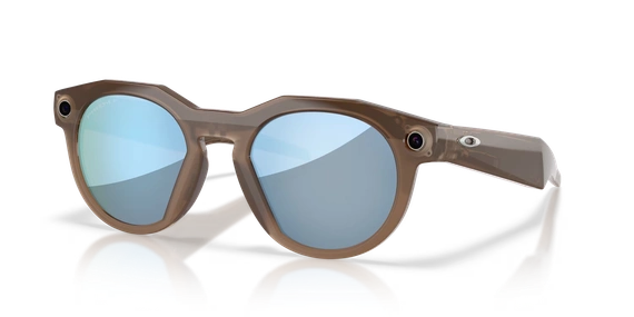 Умные очки Oakley Meta HSTN (OW8002) Brown Smoke/Prizm Deep Water Polarized S51 T145