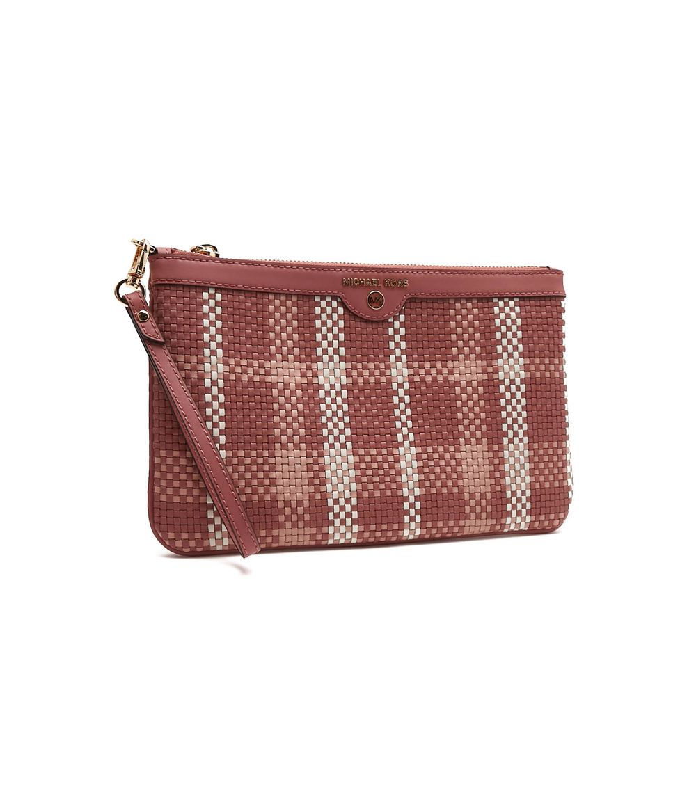 кожаная клатч jet set charm Michael Kors - розовый(34S2GT9W3U)