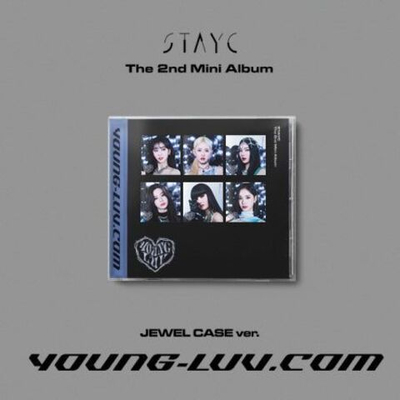 Альбом STAYC - YOUNG-LUV COM 2nd Mini Album Jewel Case 6 Version SET