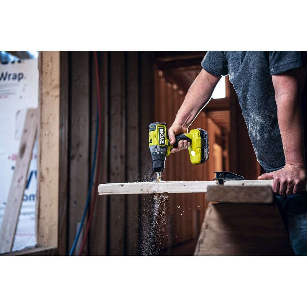 Ударная дрель-шуруповерт Ryobi ONE+ R18PD3-0 без аккумулятора в комплекте 5133002888