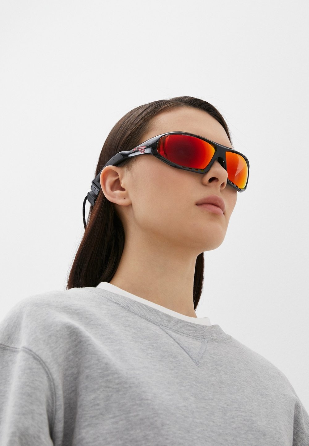 Спортивные очки LiP Surge / Gloss Trans. Grey / Black / PCPL Levanté Series ML Red Smoke Lens