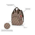 Рюкзак easyfitbag diamonds mocha