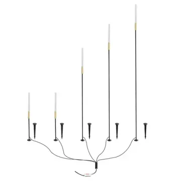 Грунтовый светильник 0.5W 3000K A1083PA-5BK белый MUSTER Lamp