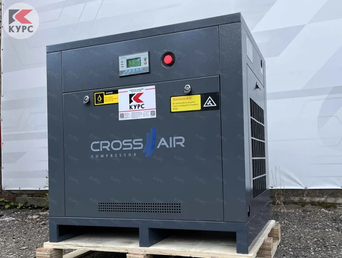 Винтовой компрессор CrossAir IP 54 с частотным преобразователем