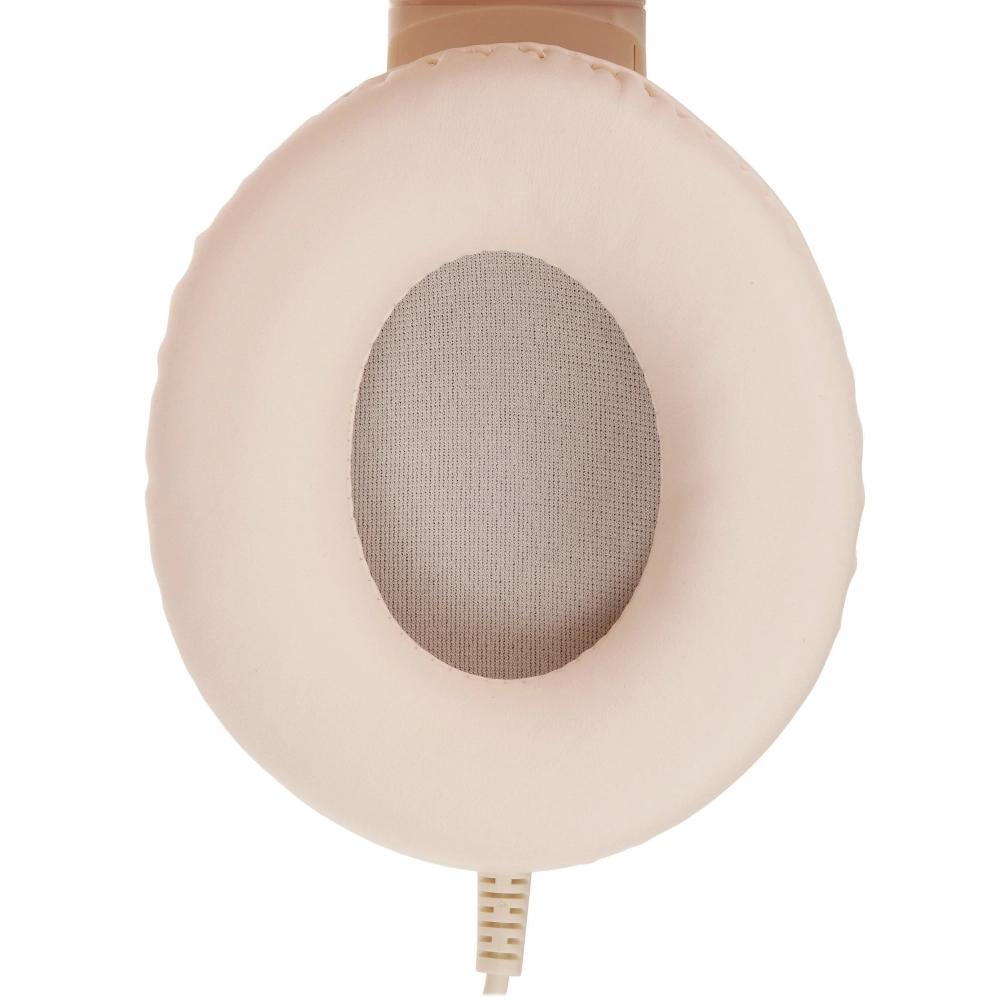 Ritmix RH-544 Beige — проводные накладные наушники