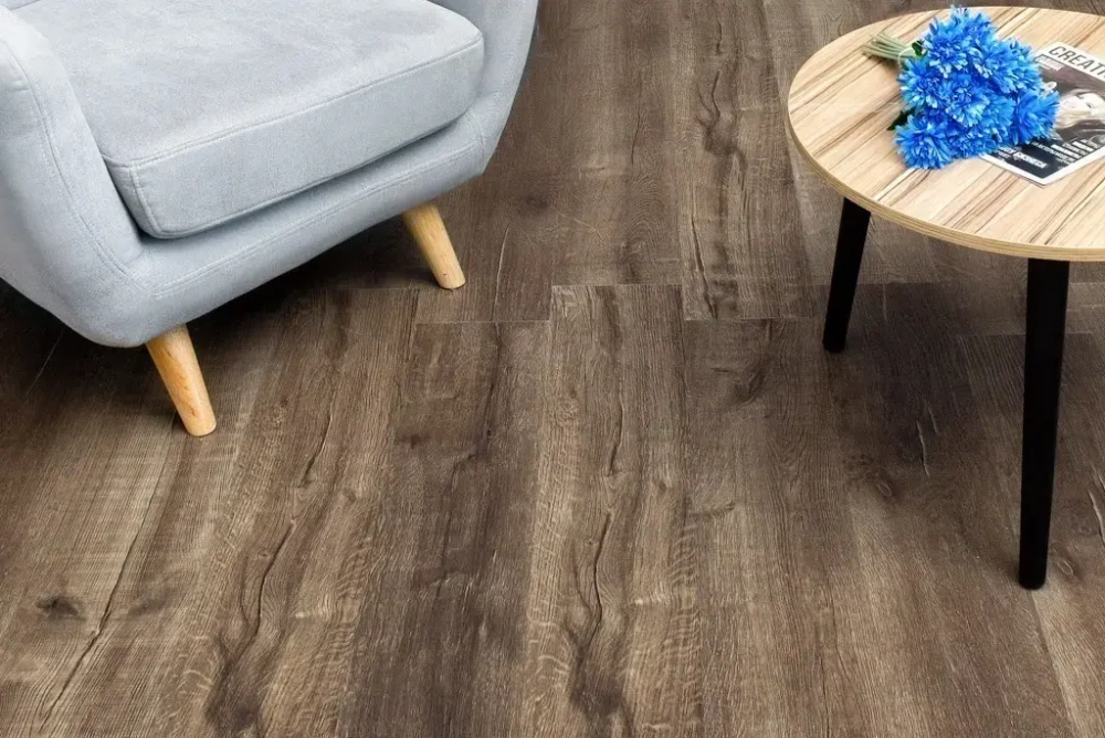 Каменно-полимерная плитка Alpine Floor Реал вуд (Real Wood) Дуб Вермонт ЭКО 2-3