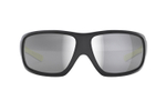 Спортивные очки LiP FLO / Matt Black - Mustard / PC Photochromic / ecLiPse Series ML Silver Smoke AF Lens