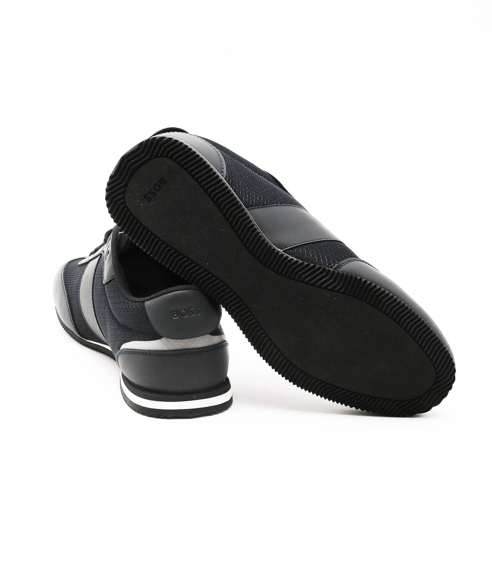 кроссовки rusham BOSS BLACK - темно-синий(50470180)