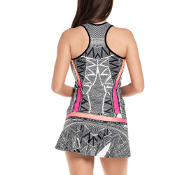 Женская теннисная майка Lucky in Love Santa Fe Glow Tank Top Women - Blue, Multicoloured