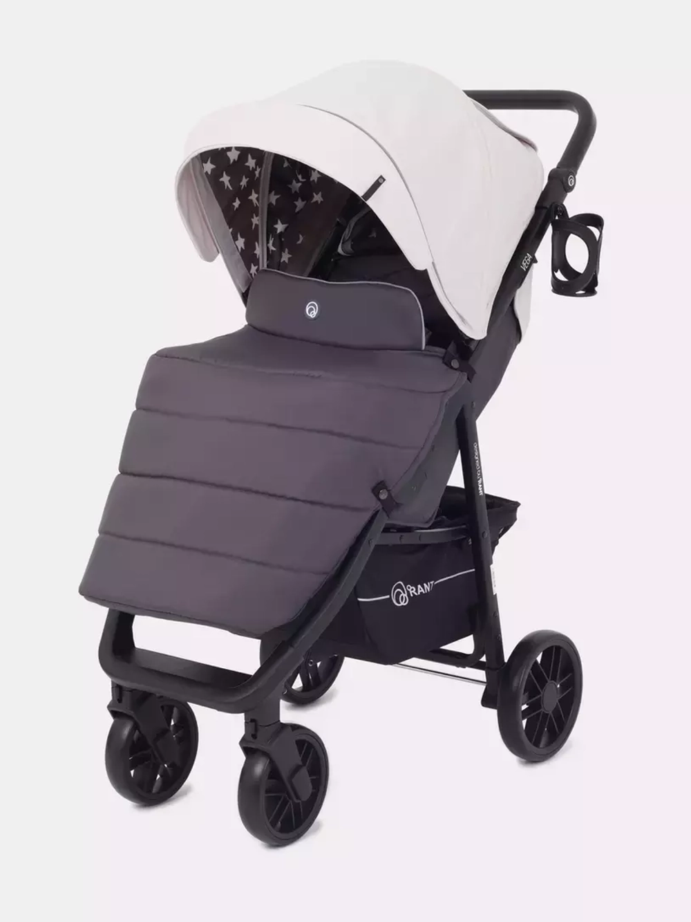 Коляска детская "VEGA STAR" RA057 Ivory Beige 2022