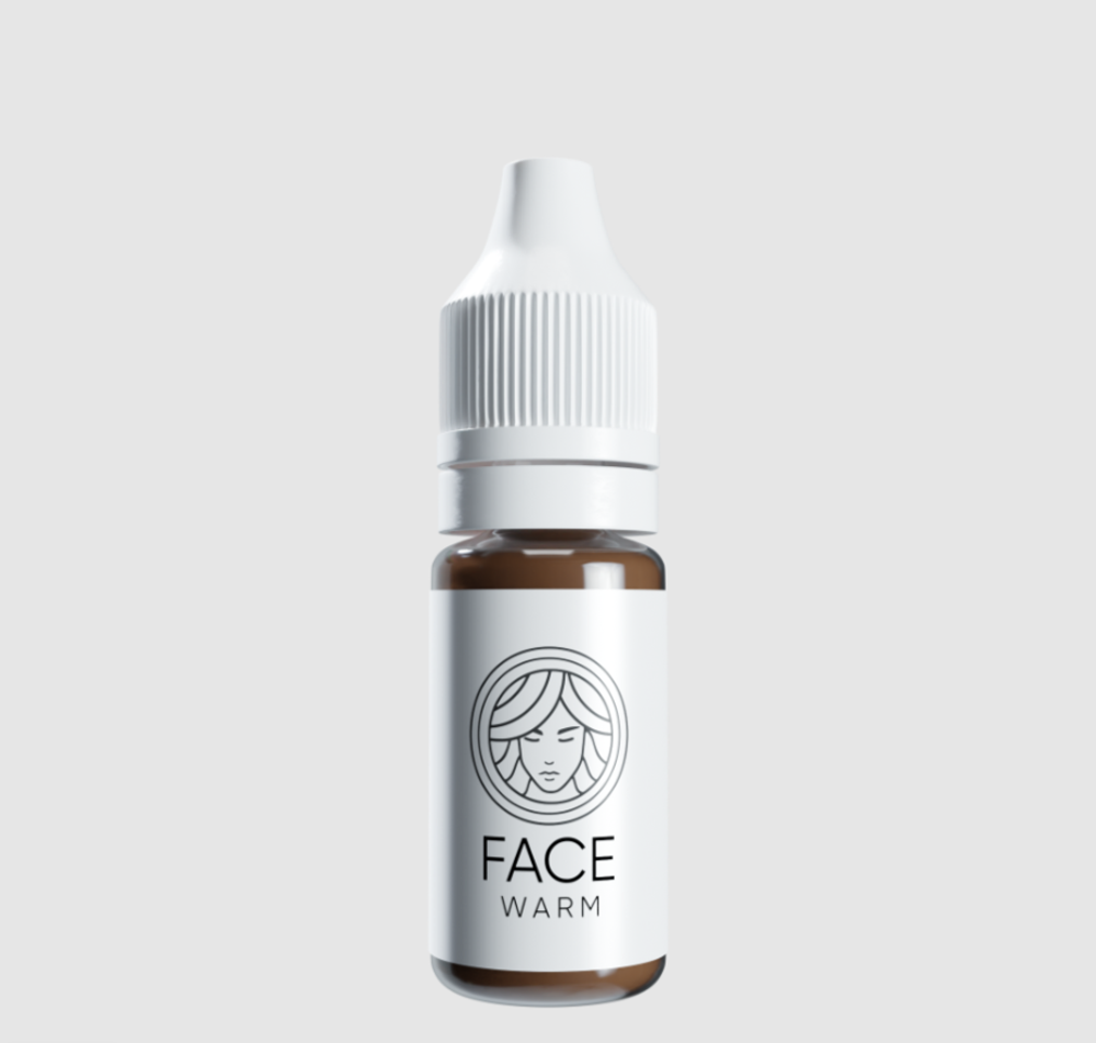FACE "Warm" Пигмент для перманентного макияжа бровей, 6 мл