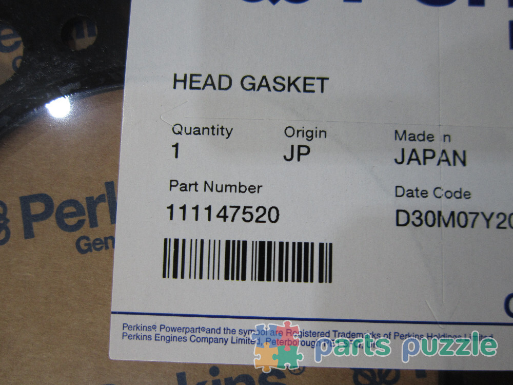 Прокладка головки блока / HEAD GASKET АРТ: 111147520