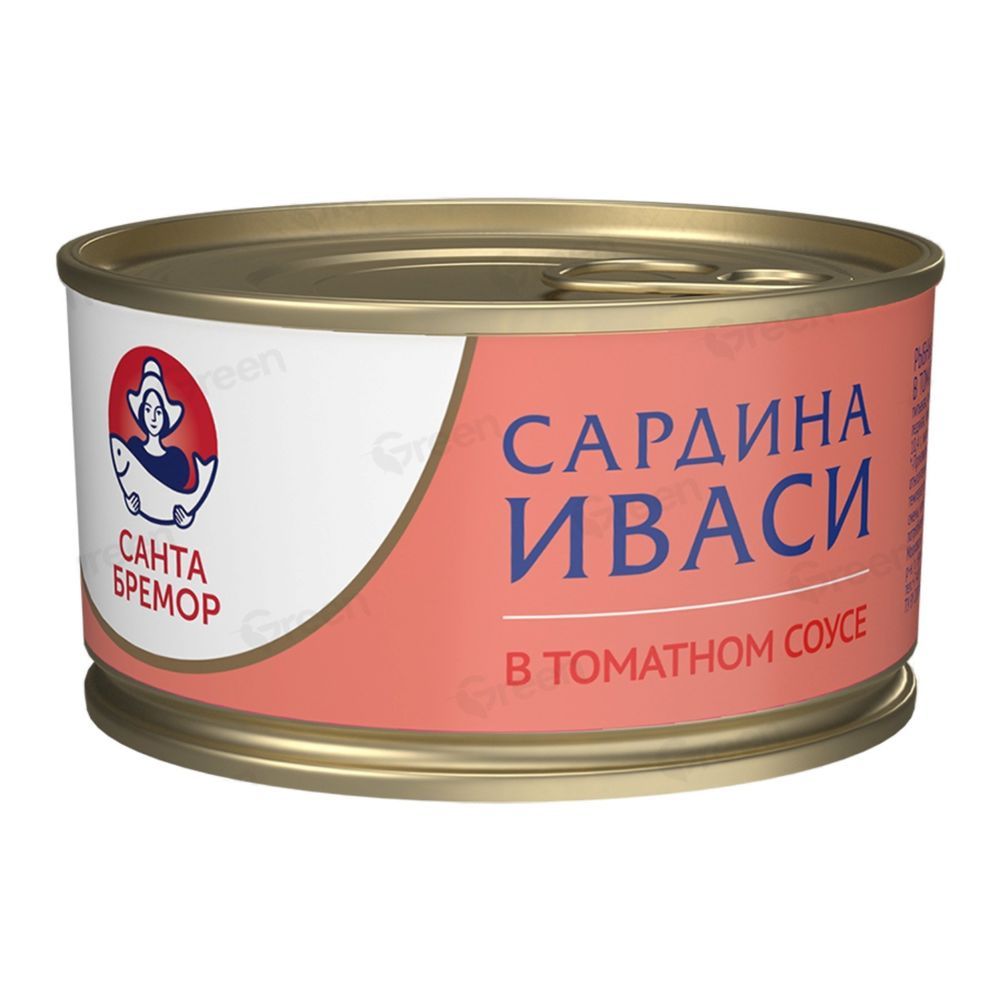 Сардина Иваси Санта Бремор в томатном соусе 230г