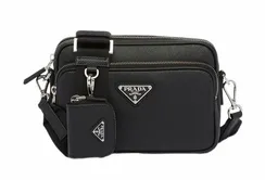 Сумка через плечо Prada из кожи Saffiano