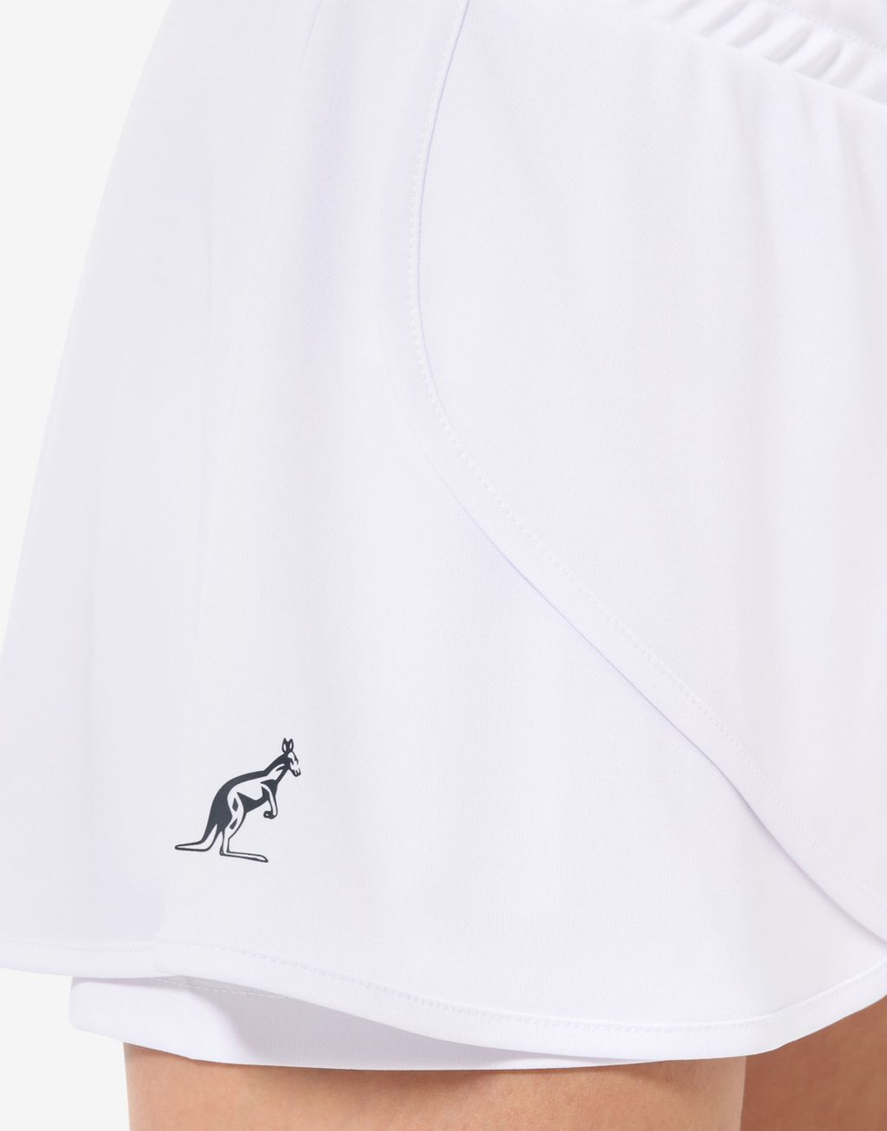Теннисная юбка Australian Short Ace With Skirt - белый