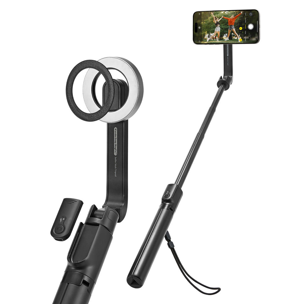 Монопод Spigen Magsafe Tripod Selfie Stick Longer Version черный