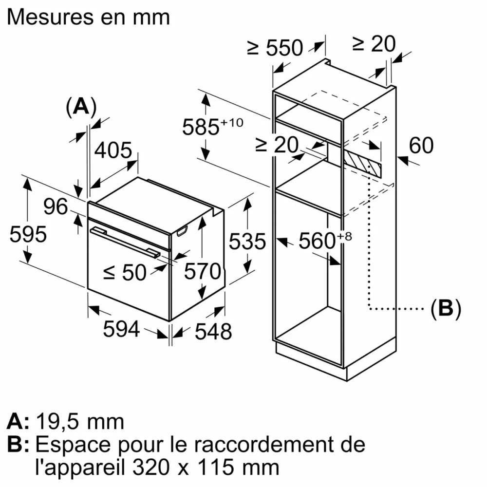 Духовой шкаф Bosch HBA553BA0