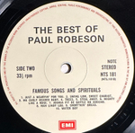 Paul Robeson - The Best Of Paul Robeson (Англия 1979г.)