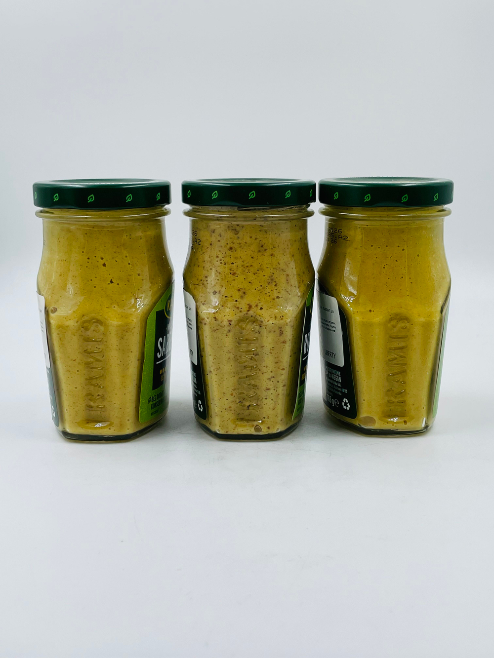 Набор горчиц Kamis - Sarepska/Delikatesowa/Rosyjska, 3 шт. по 185 г (Польша)