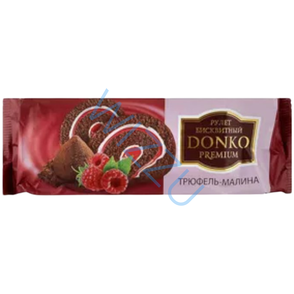Рулет Донко трюфель малина 180г
