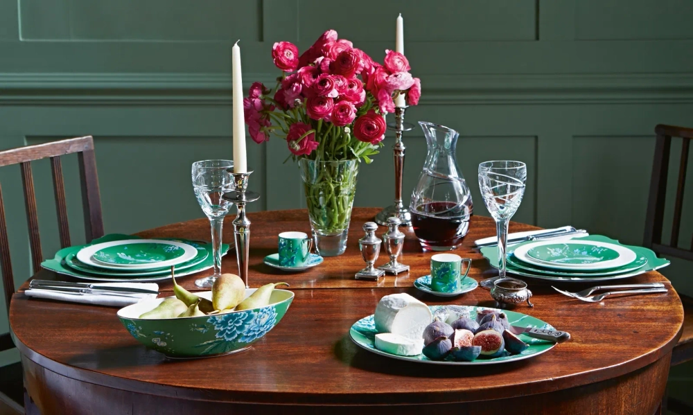 Wedgwood Jasper Conran Chinoiserie Green блюдце для чашки эспрессо 12 см EAN 032677949252