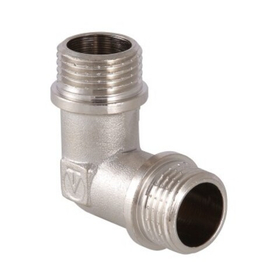Угольник никелированный наружная резьба Valtec 1*