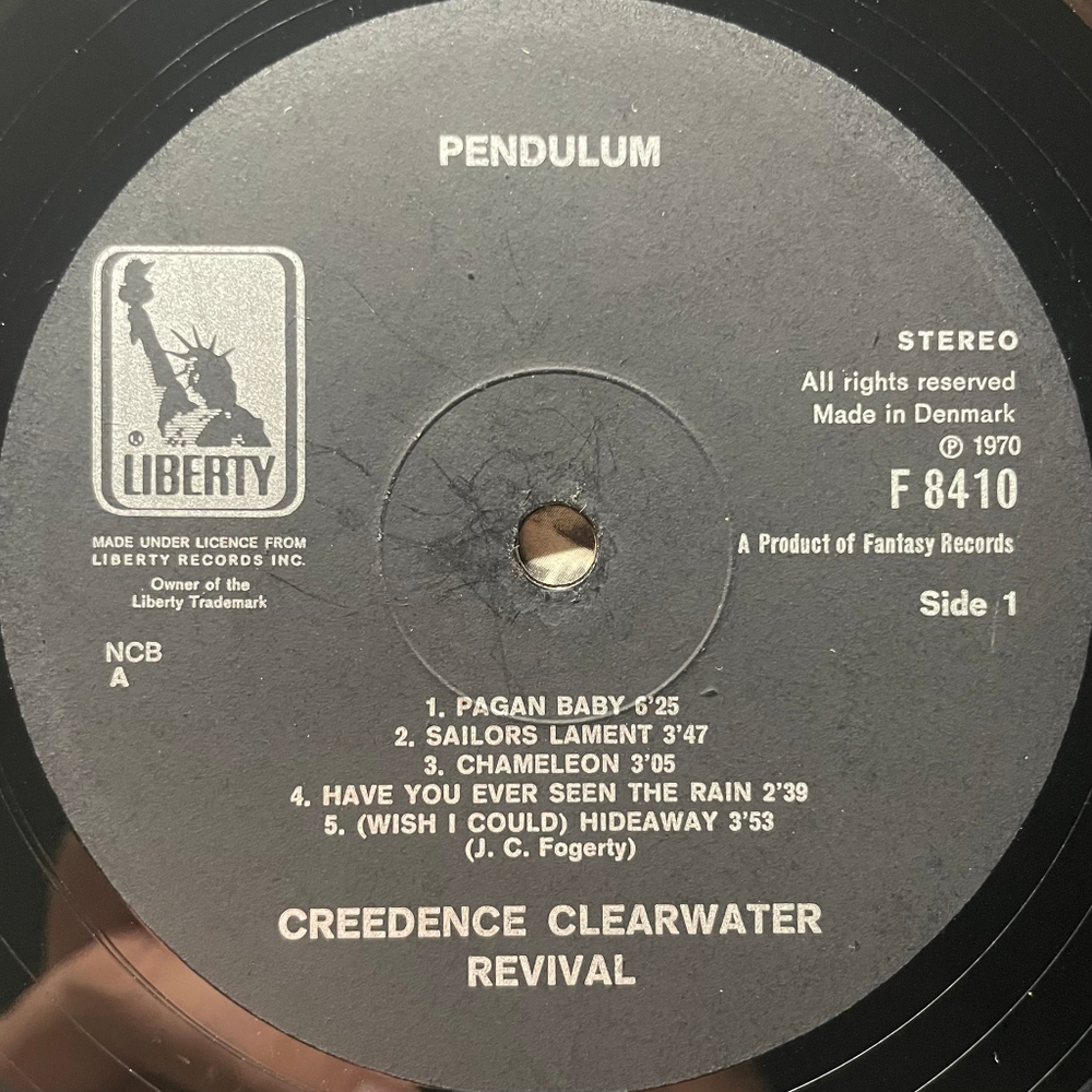 Creedence Clearwater Revival - Pendulum (Скандинавия 1970г.)