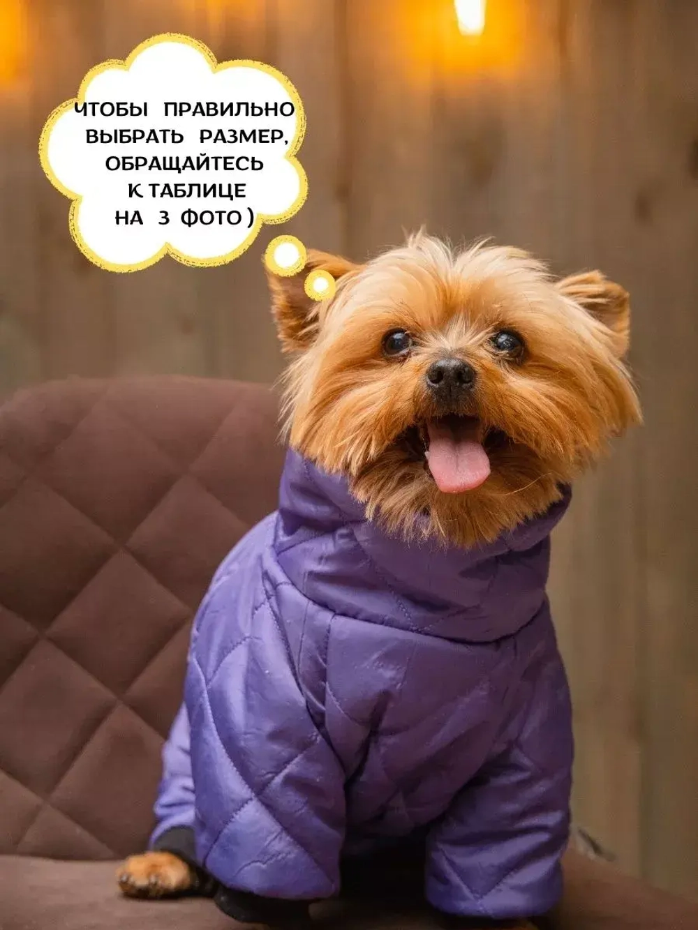 Зимний комбинезон для собак, одежда для животных