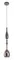 Подвесной светильник Lux New LUX NEW SP1 C SMOKE Crystal Lux