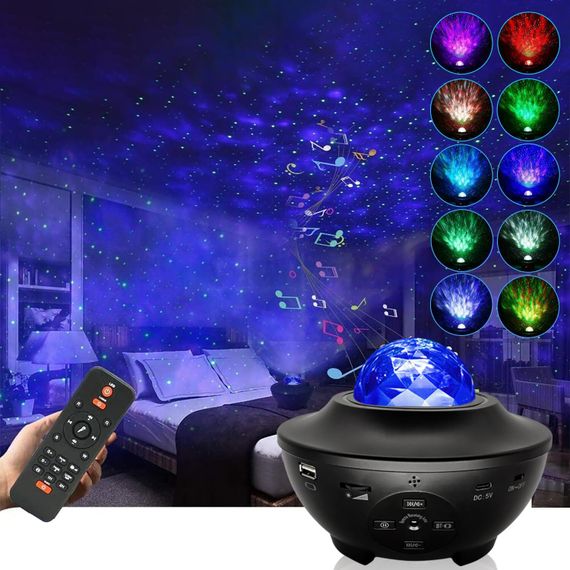 Proyektor \ Projector \ проектор Ulduzlu gecə black