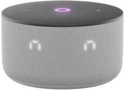 Умная колонка Yandex Станция Мини 3 Алиса серый 12W 1.0 BT/Wi-Fi (YNDX-00027GRY)