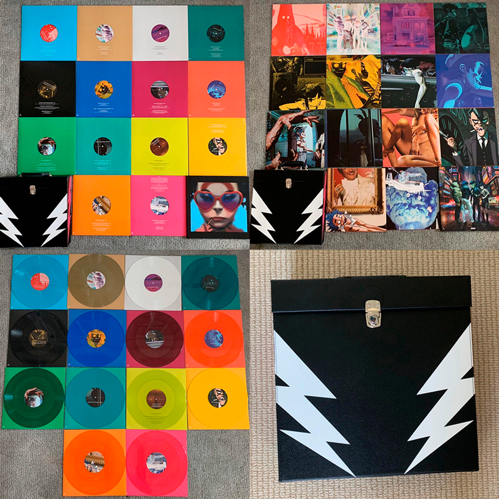 Gorillaz / Humanz (Deluxe Edition)(Coloured Vinyl)(14x12"Vinyl Single)
