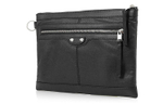Balenciaga Lambskin Clutch Men"s Black