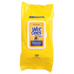 Wet Ones, Антибактериальные дезодорирующие салфетки с пищевой содой, для собак, Tropical Splash, 100 салфеток