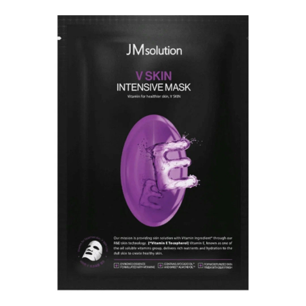 JMSolution Mask V Skin Intensive Vitamin E Маска для лица тканевая с витамином Е, 30 мл