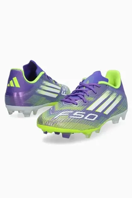Бутсы adidas F50 League FG/MG - фиолетовый