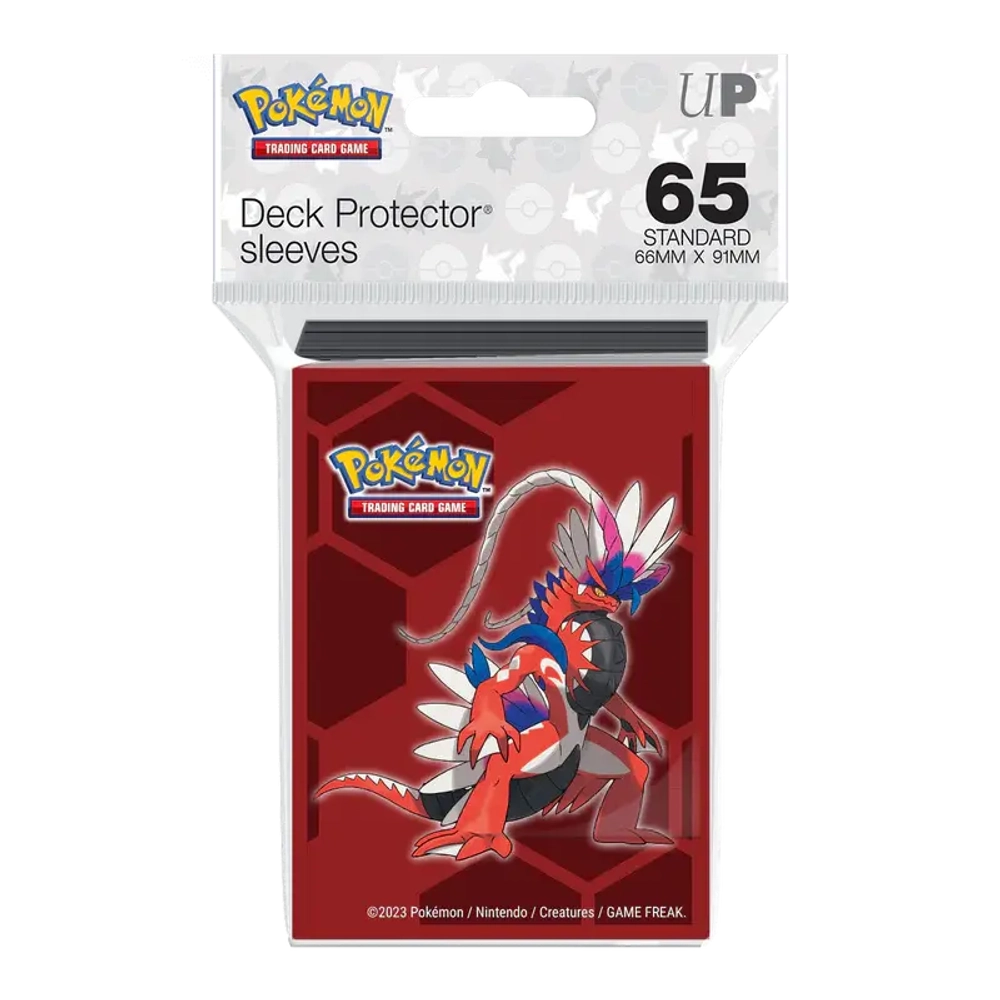 Ultra Pro Standard Deck Protectors - Koraidon (65 Sleeves)