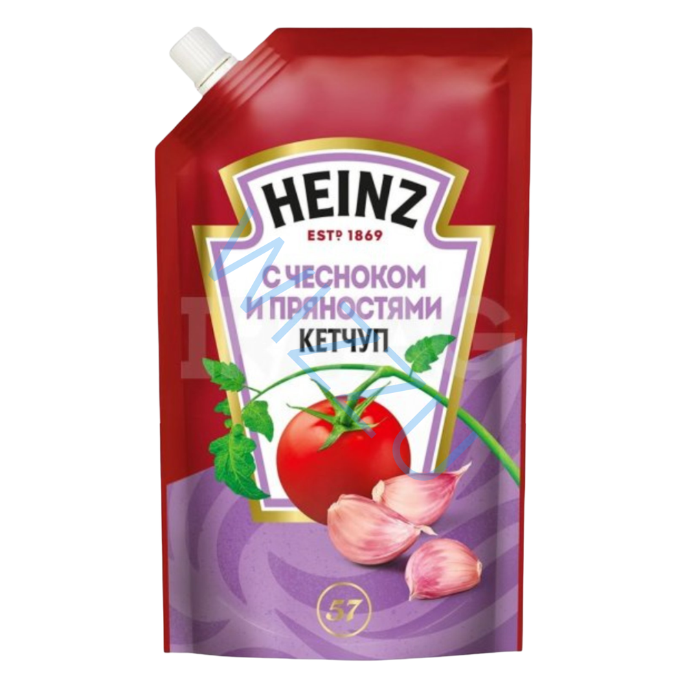 Кетчуп с чесноком и пряностями Heinz, 320 г