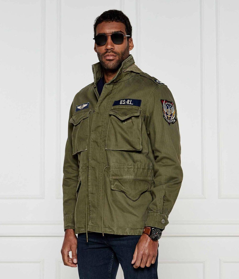 Куртка POLO RALPH LAUREN - оливковый(710961616)