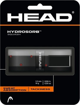 Теннисные намотки Head Hydrosorb Squash (1 szt.) - black