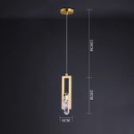 Подвесной светильник OM8201004-1 gold