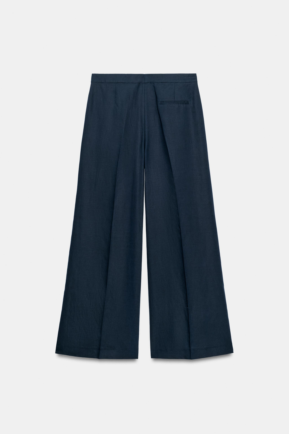 БРЮКИ ПРЯМОГО КРОЯ С ЗАЩИПАМИ — ZW COLLECTION — ZARA