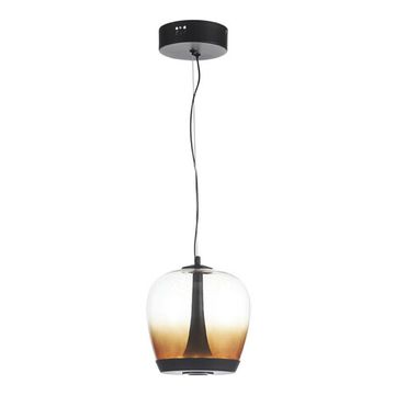 Светильник подвесной LED 1*17W 3000K SL6014.413.01 чёрный/коричневый Ripple ST-Luce
